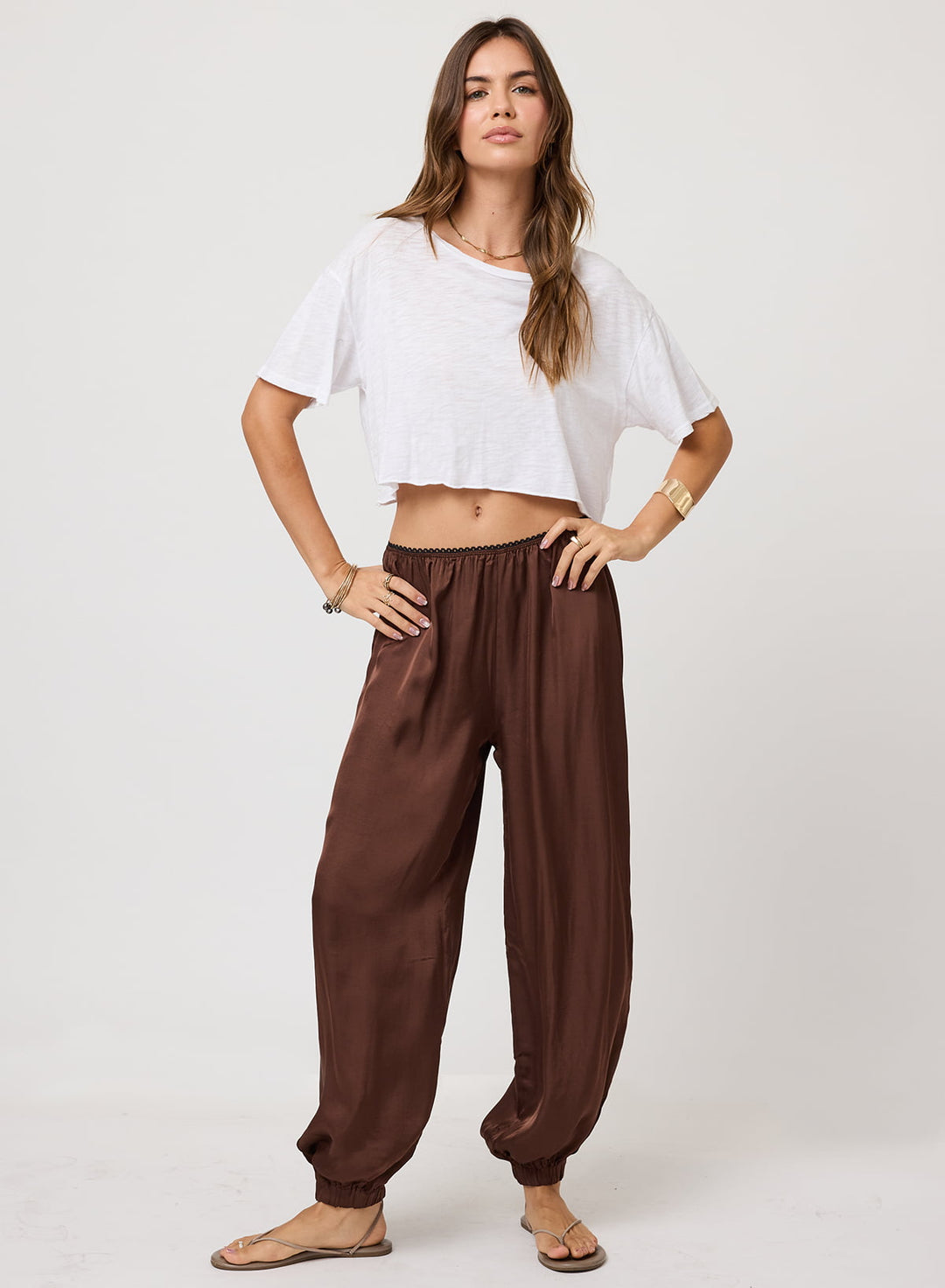 THE SILKY BALLOON LEG PANT