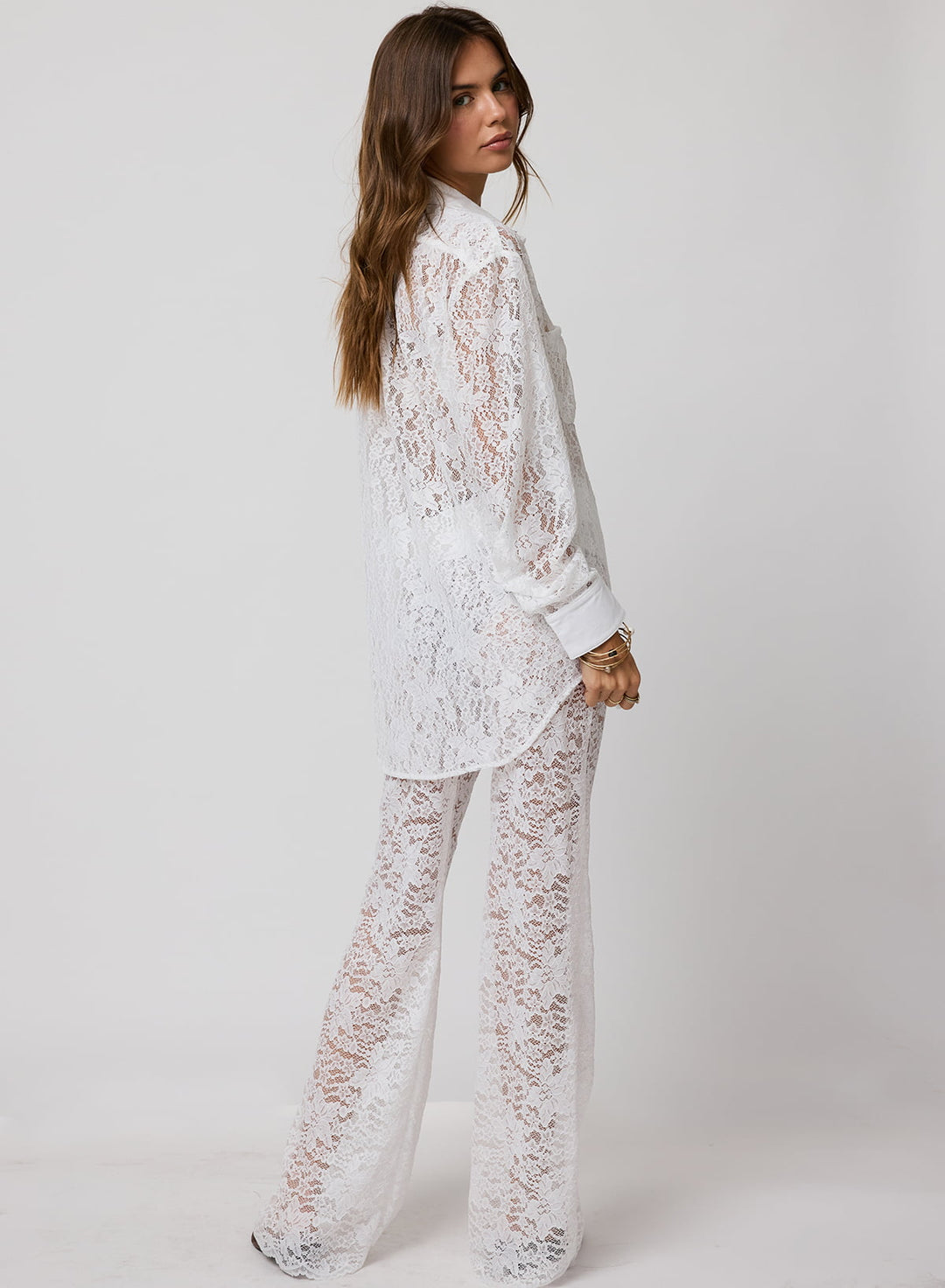 THE LACE FOLD DOWN PANT