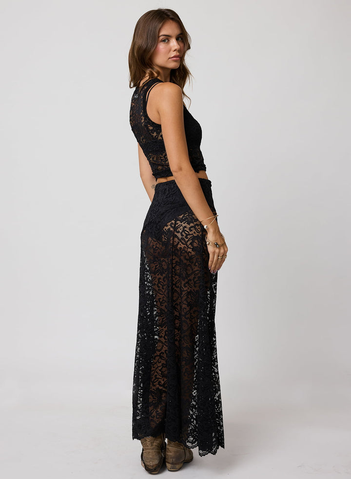 LACE MAXI SKIRT