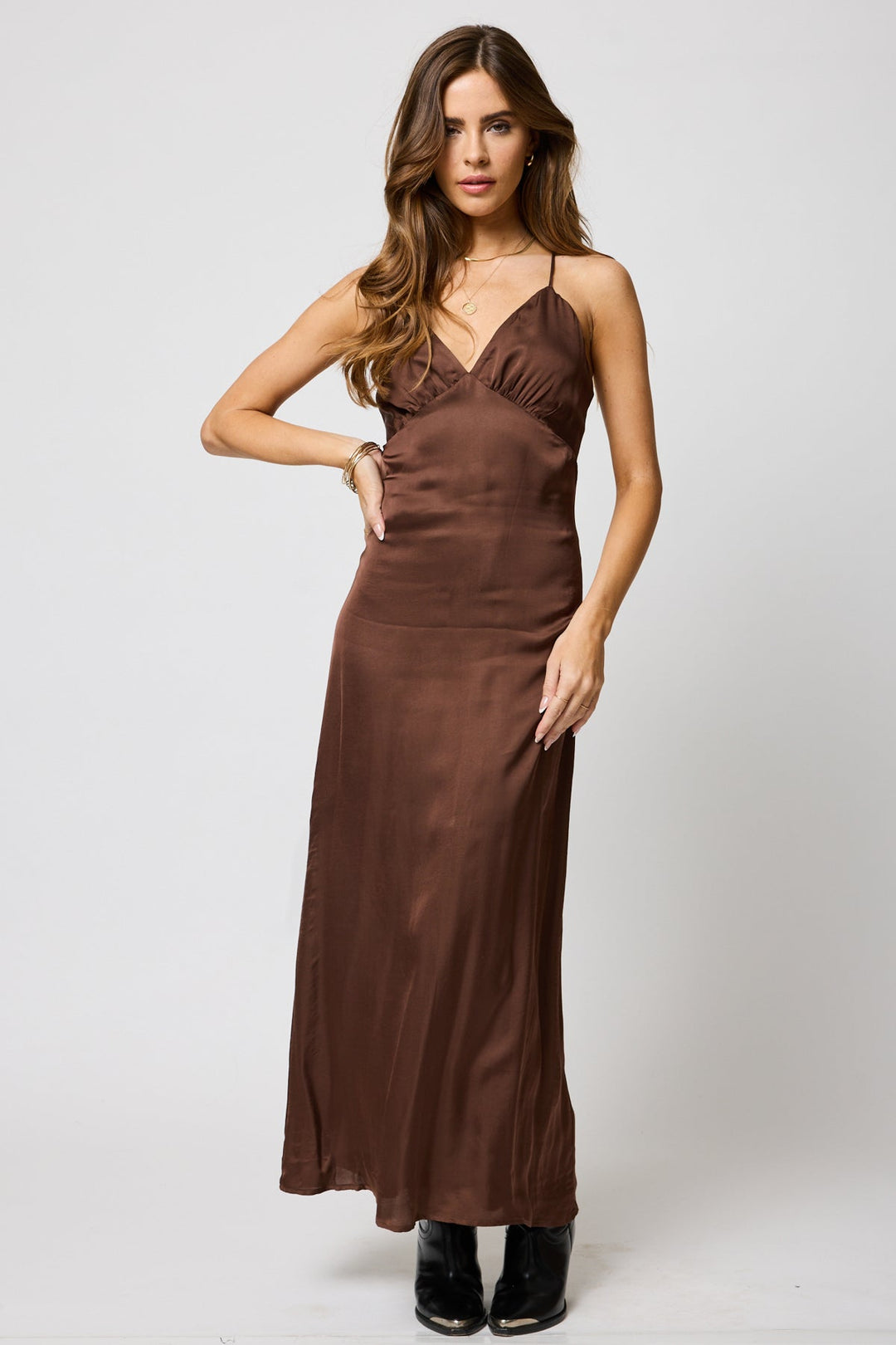 SILKY LUCIA MAXI DRESS