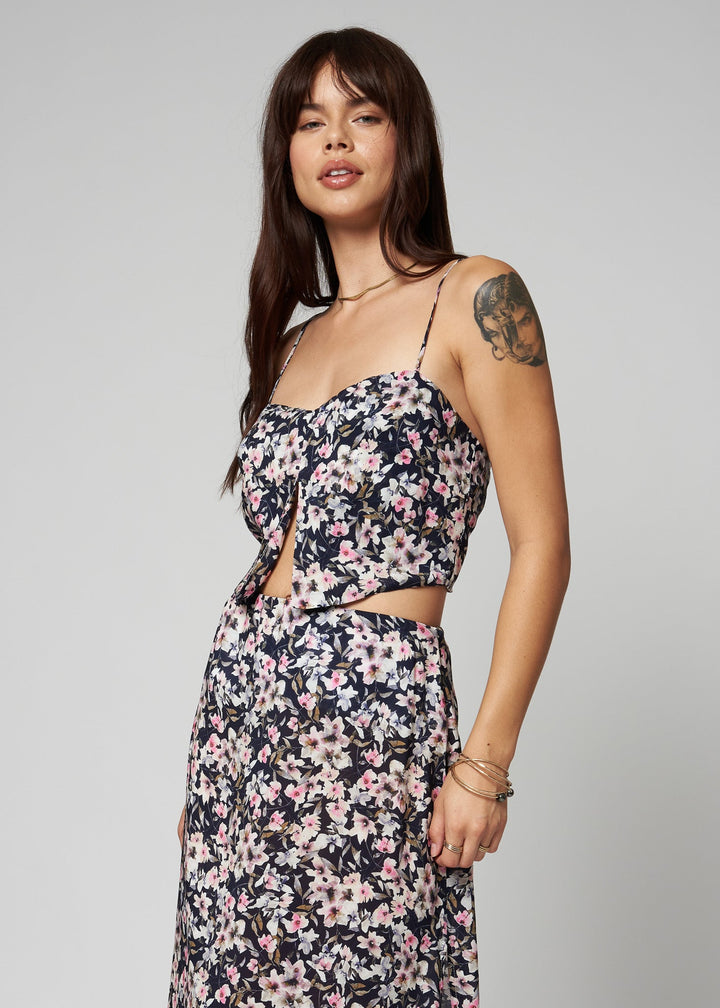 SPLIT CROP CAMI