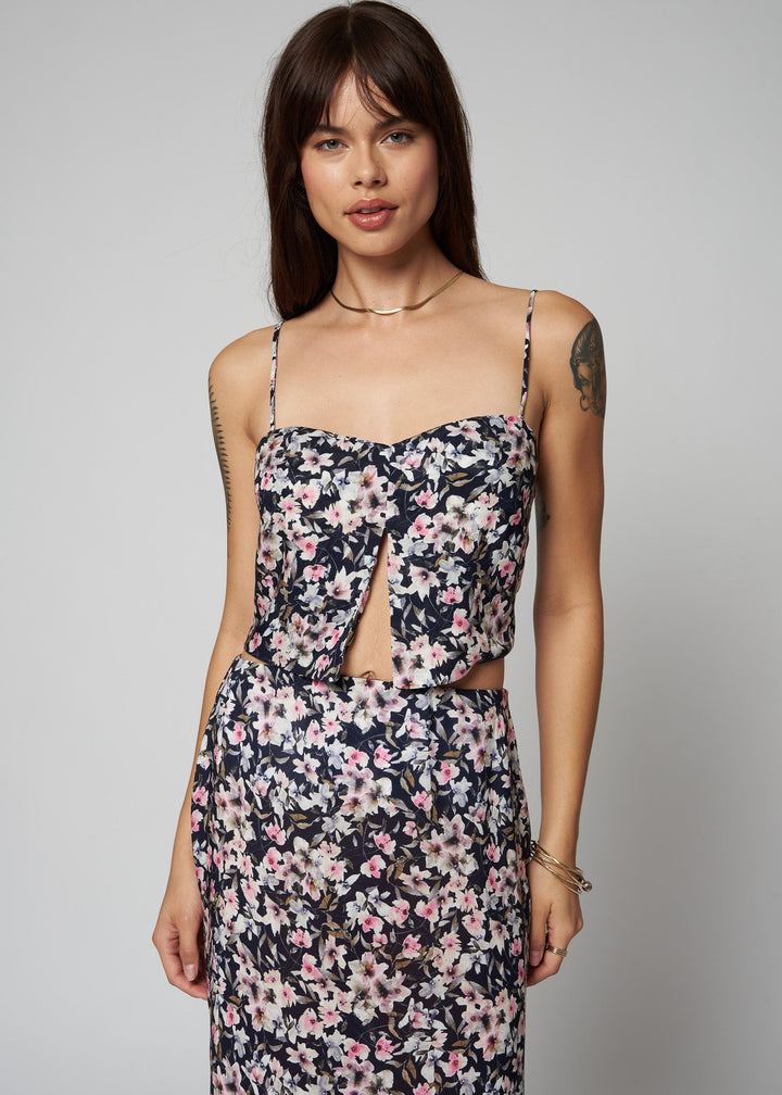SPLIT CROP CAMI
