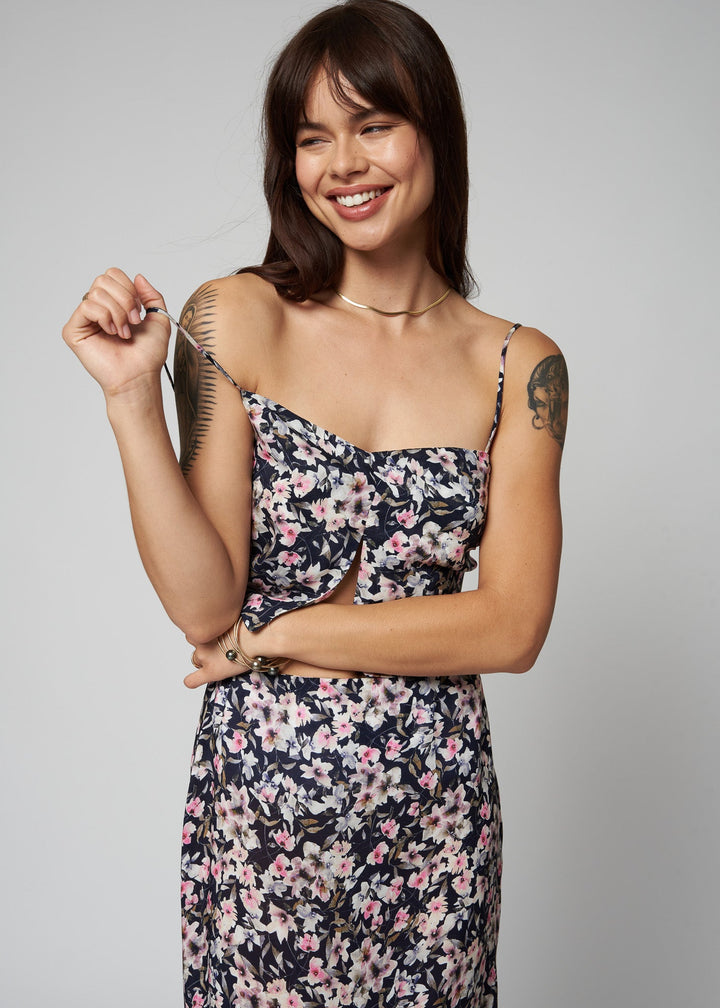 SPLIT CROP CAMI
