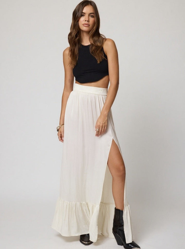 WHAT IF MAXI SKIRT