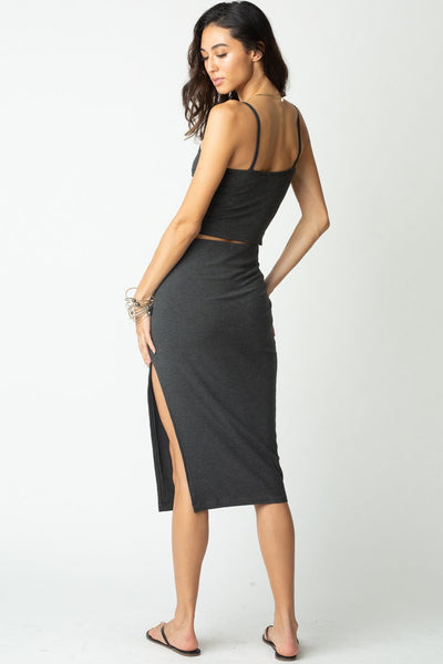 THE RIB EDIT SKIRT