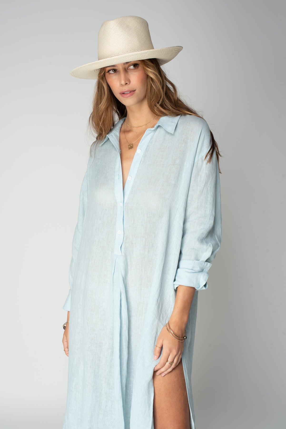 THE LINEN VOILE TUNIC