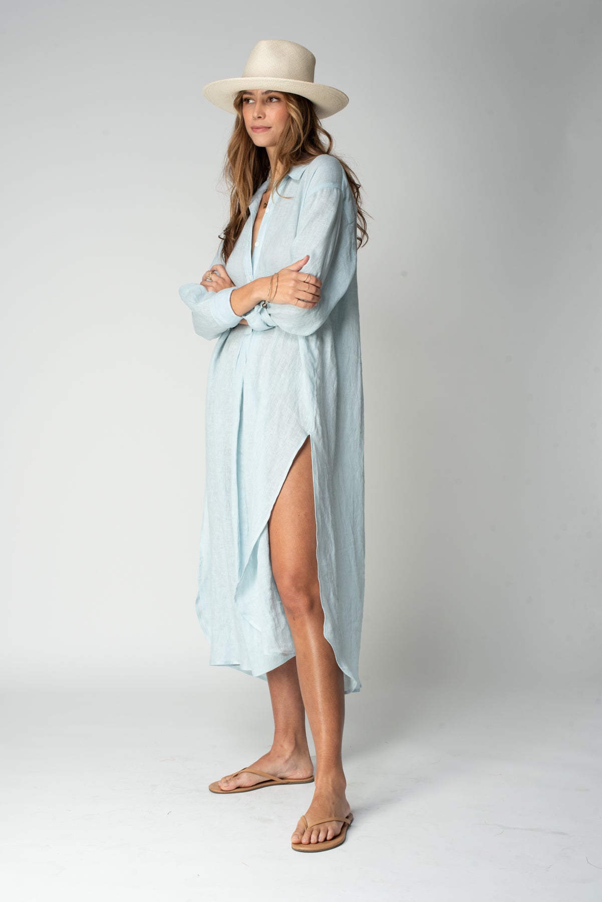 THE LINEN VOILE TUNIC