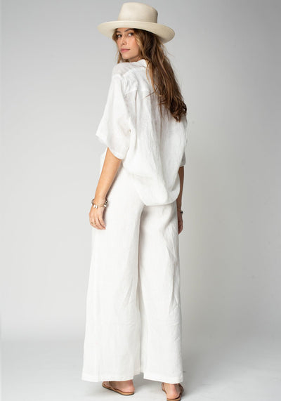 THE LINEN VOILE TAYLOR SHIRT