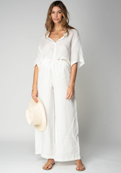 THE LINEN VOILE TAYLOR SHIRT