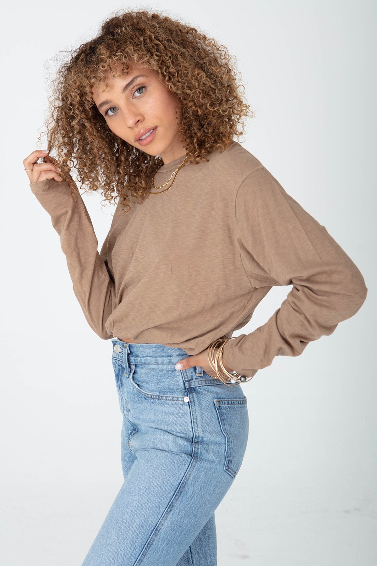 BF LONG SLEEVE - ELASTIC WAIST