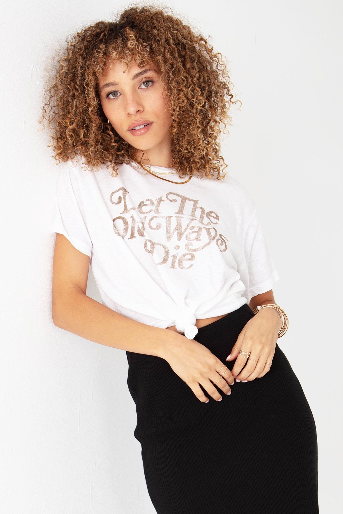 STEAL THIS TEE- LET THE OLD WAYS DIE