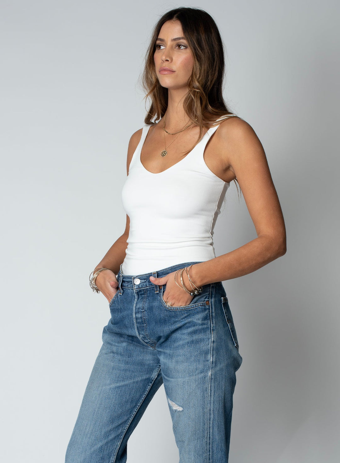 DOUBLE SCOOP TANK