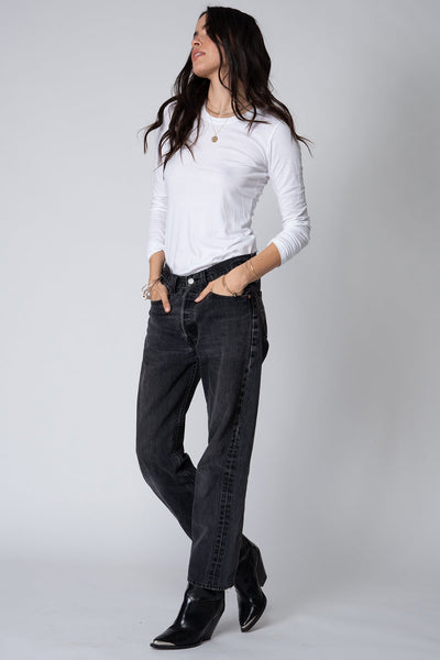 SLIM BABY TEE LONG SLEEVE