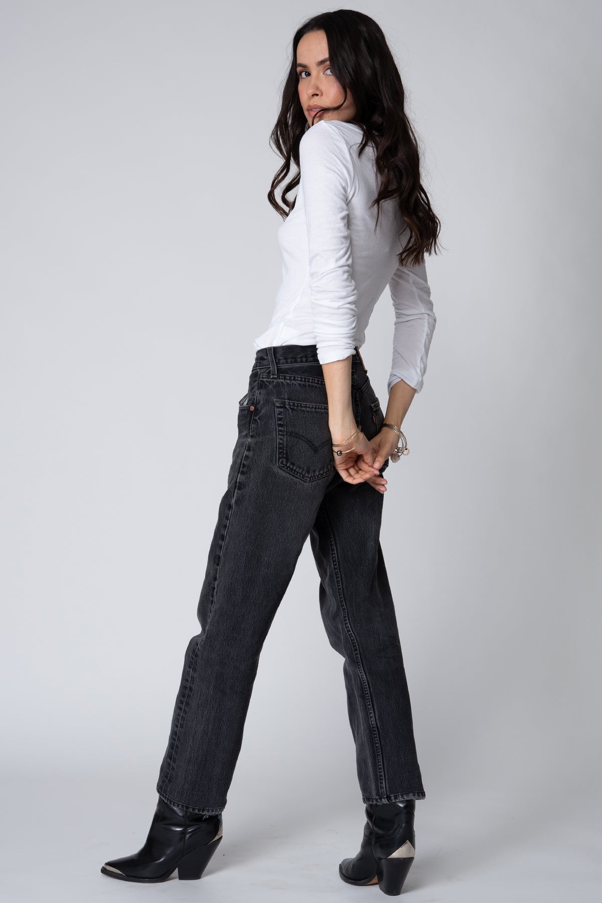 SLIM BABY TEE LONG SLEEVE