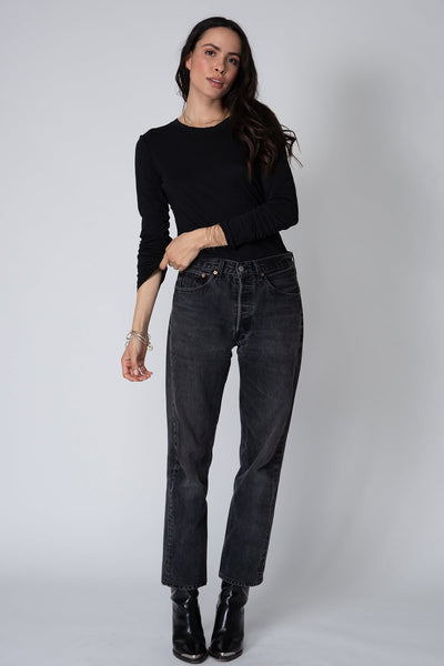 SLIM BABY TEE LONG SLEEVE