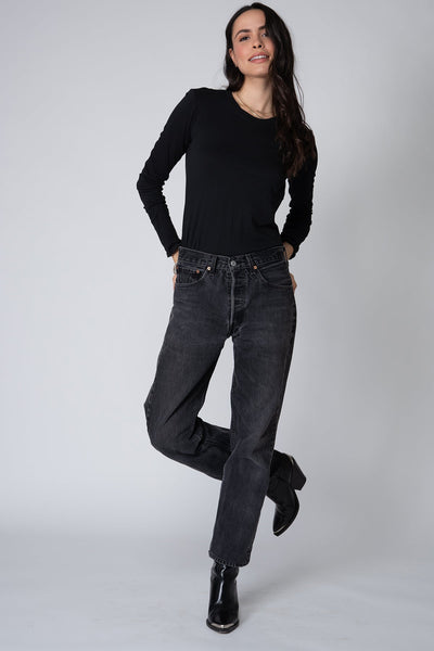 SLIM BABY TEE LONG SLEEVE