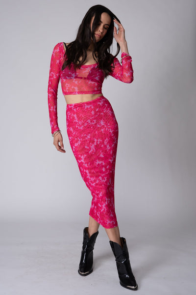 MESH CLASSIC SKIRT