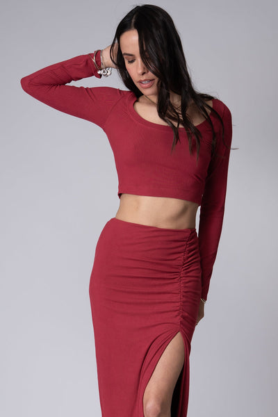 WIDE RIB VENTANAS TOP