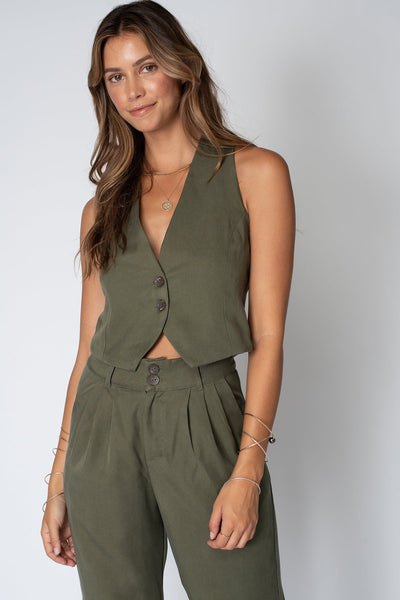 THE TWILL KEATON VEST