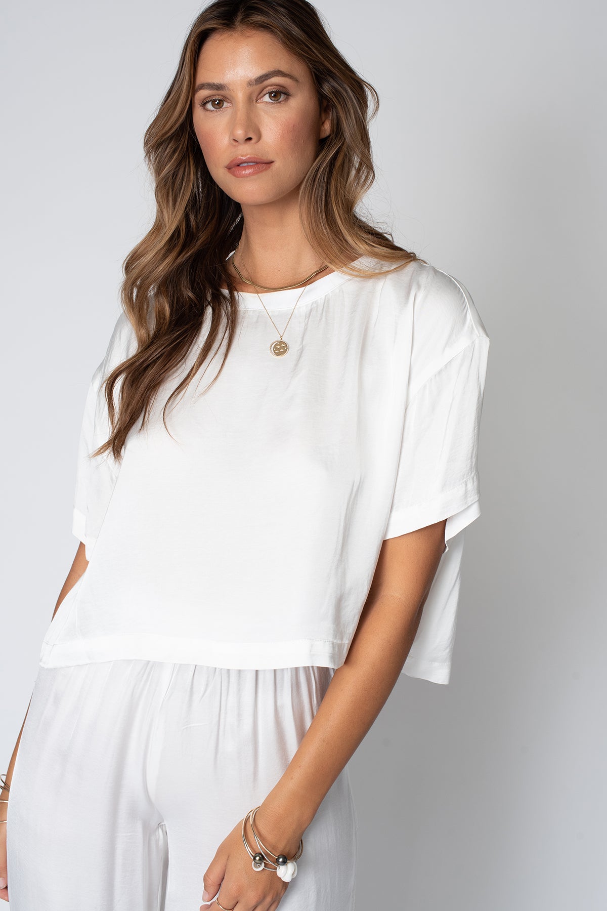 LUNA CROP TEE