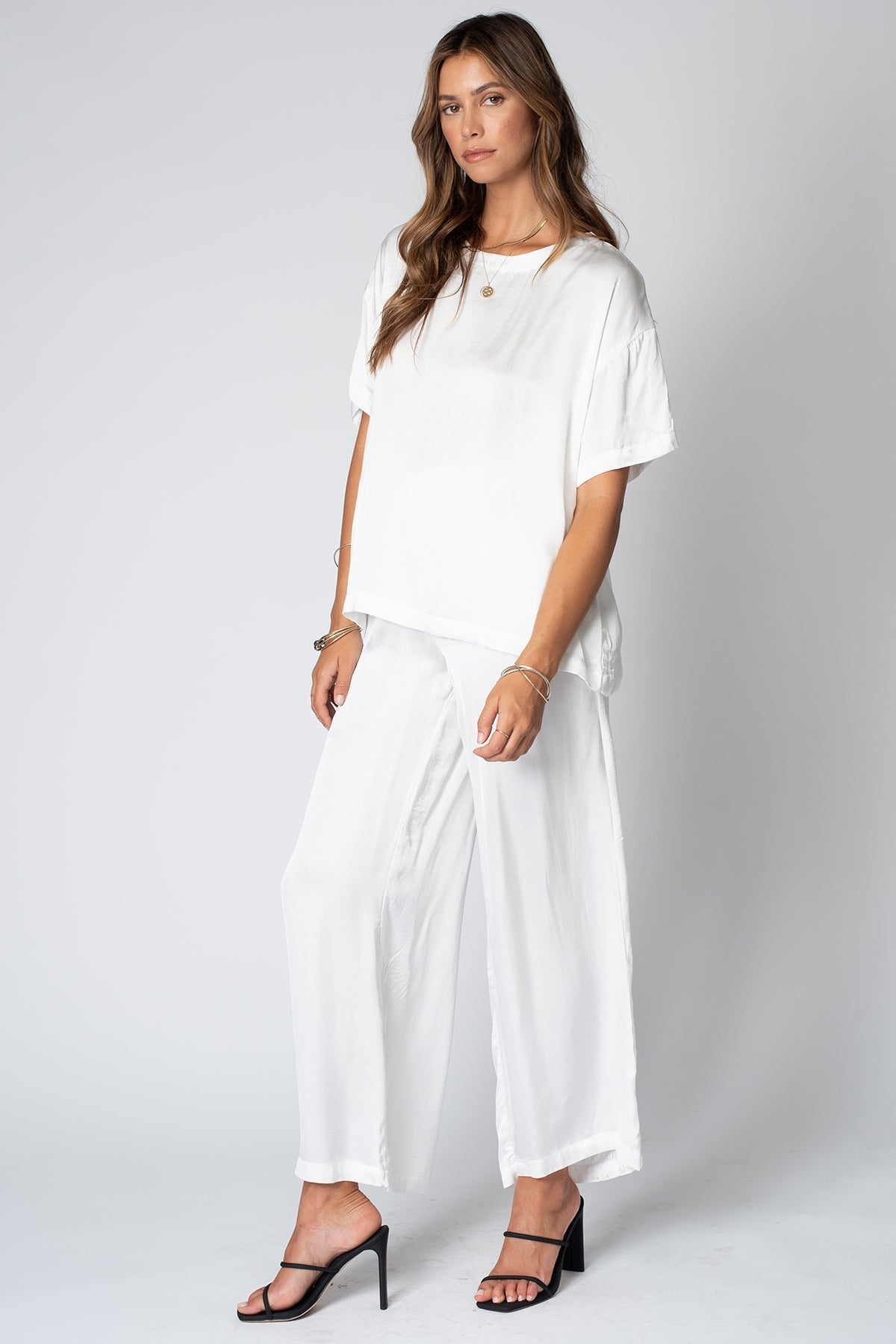 THE SILKY VENICE WIDE LEG PANT