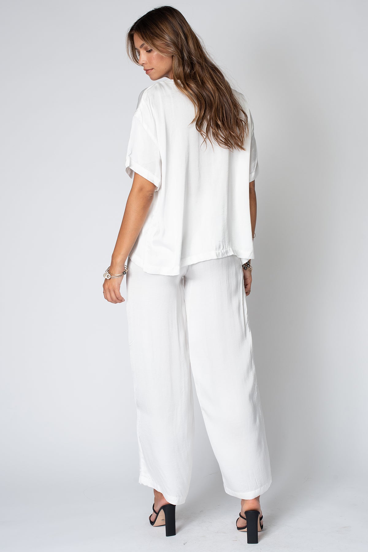 THE SILKY VENICE WIDE LEG PANT