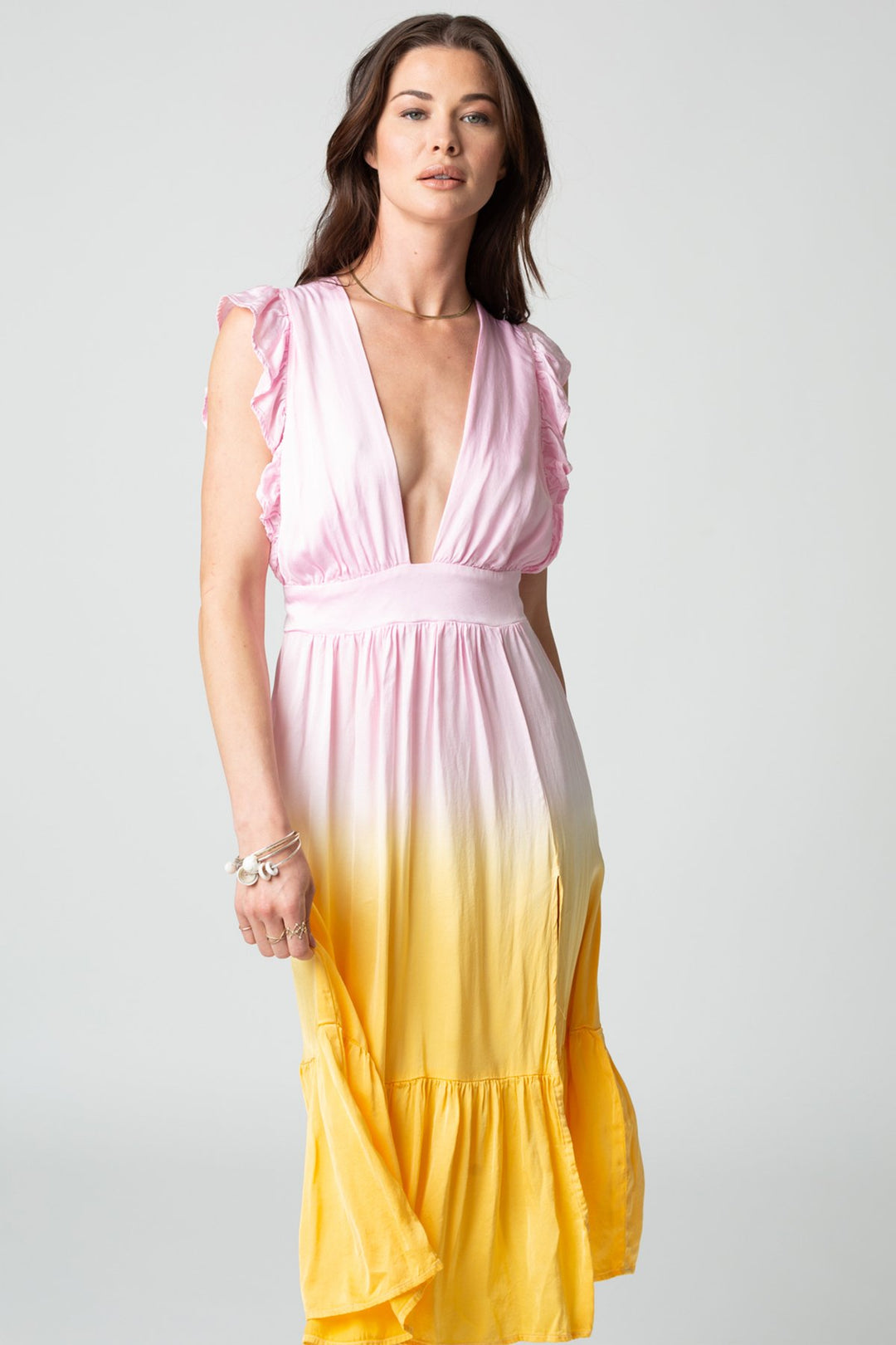 stillwater jessie midi dress THE JESSIE MIDI X-SMALL / PALMA